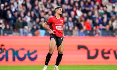 Ludovic Blas est blessé à Rennes.