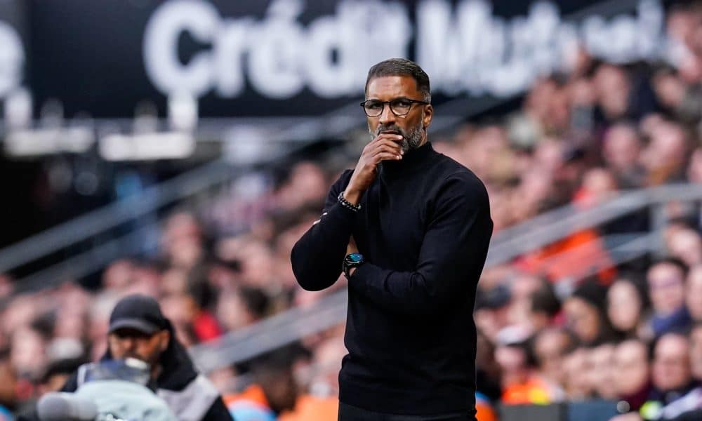 Habib Beye, le coach du Stade Rennais