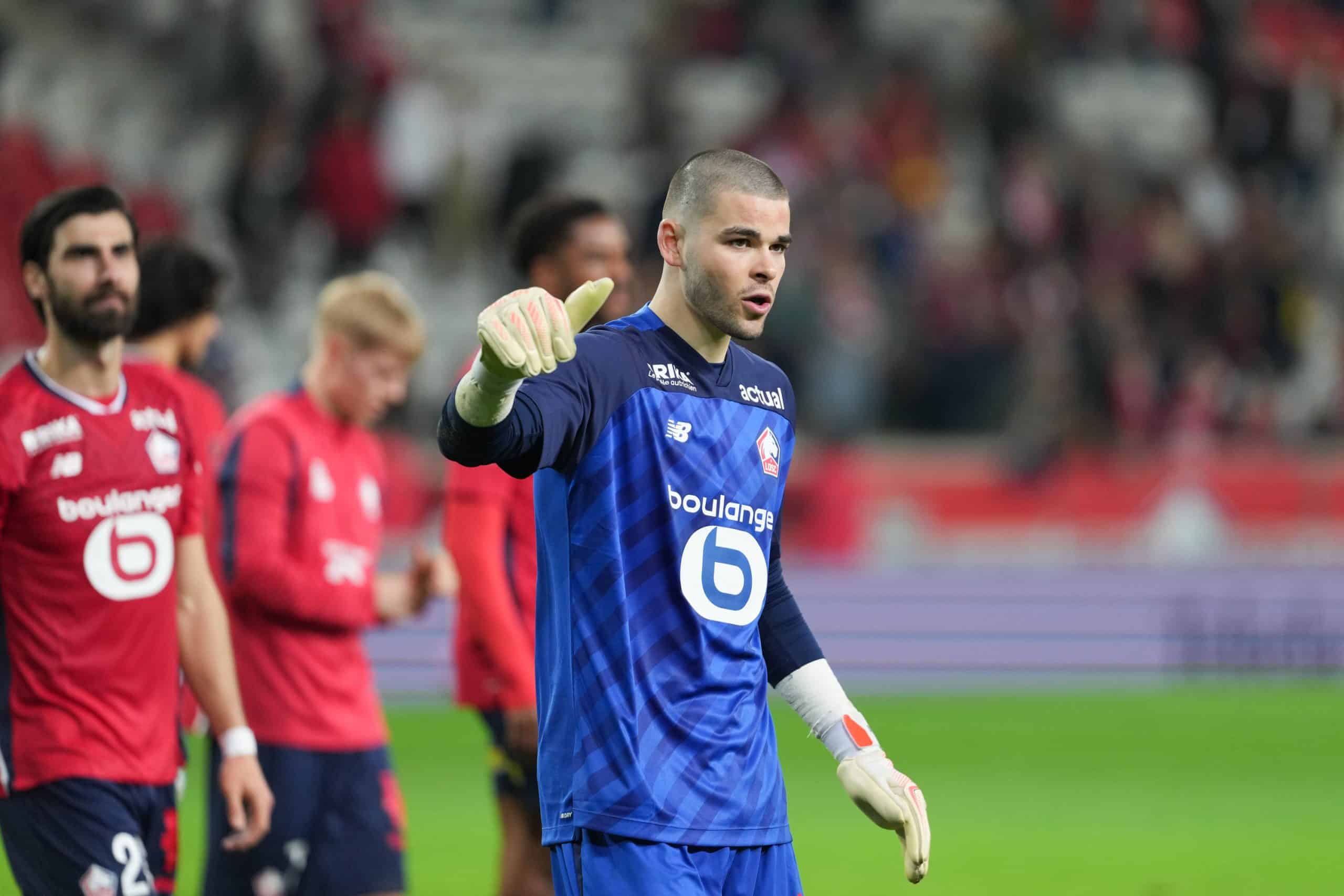 Lucas Chevalier, le portier qui ne perd jamais un derby au LOSC.