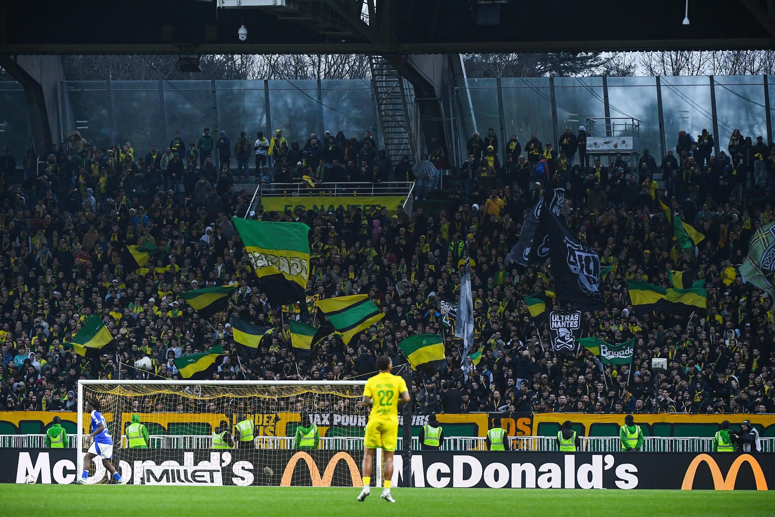 Les supporters du FC Nantes