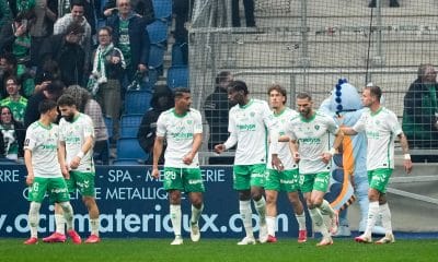 Les joueurs de l'ASSE