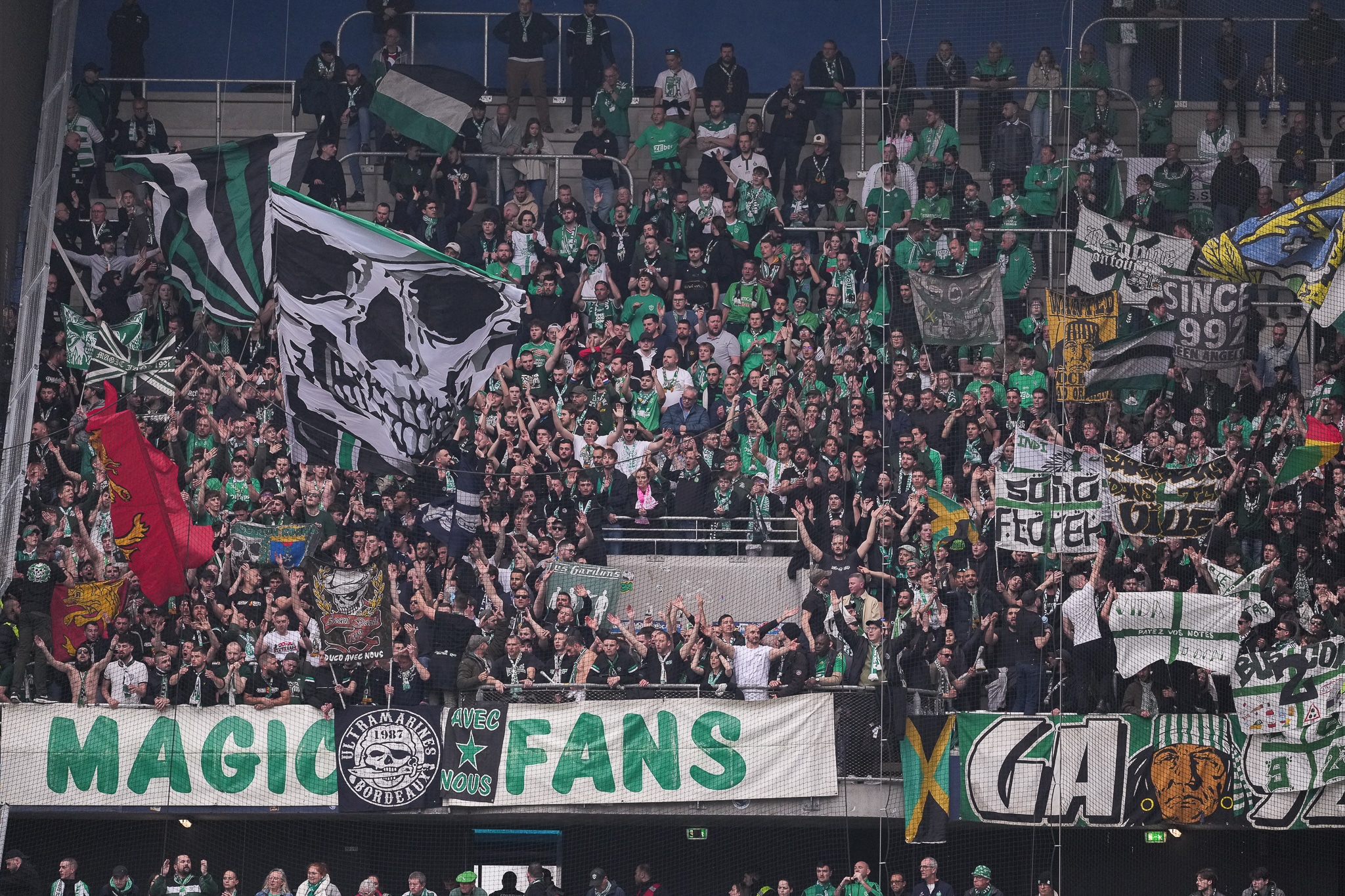 Les Magic Fans à l'ASSE.