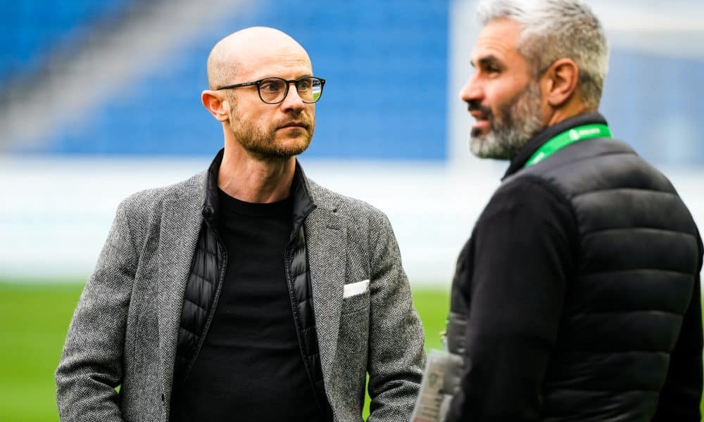Huss Fahmy et Loïc Perrin, les dirigeants de l'ASSE.