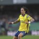 L'attaquant de Las Palmas, Fabio Silva.