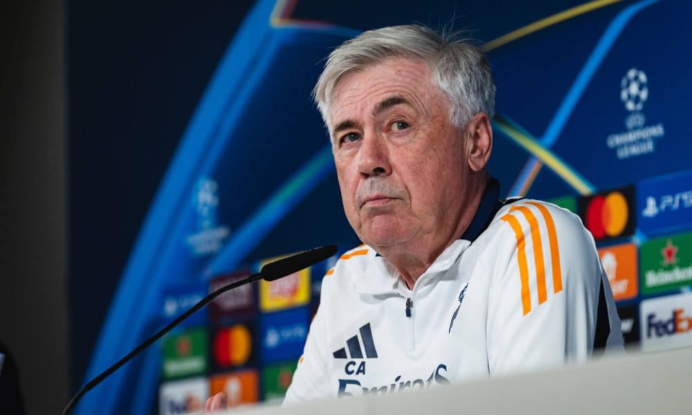 Carlo Ancelotti, le coach du Real Madrid.