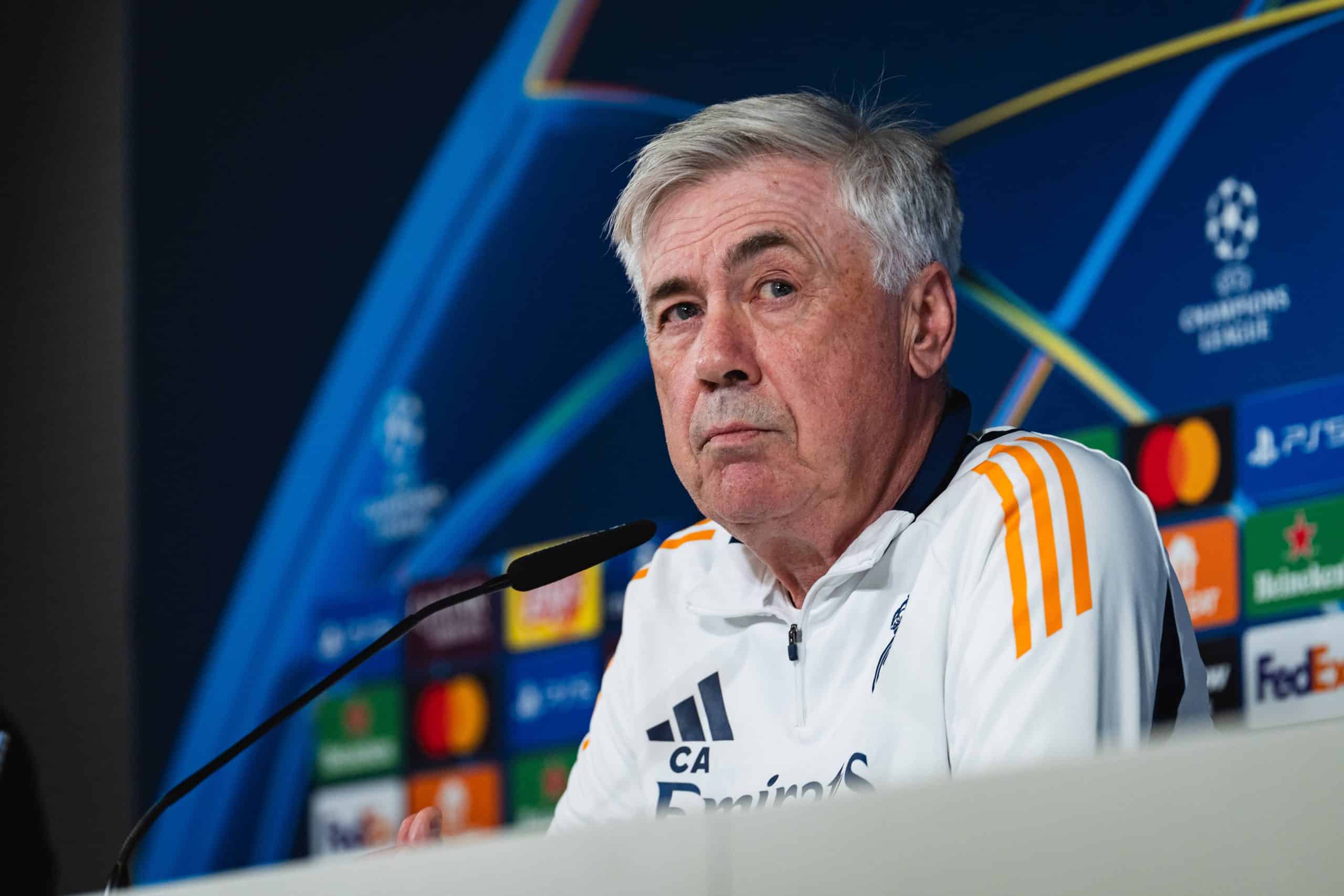 Carlo Ancelotti, le coach du Real Madrid.