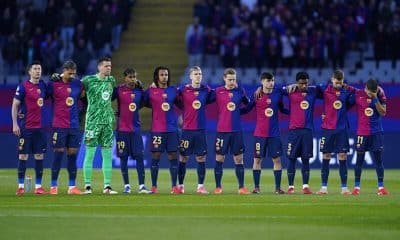 Les joueurs du FC Barcelone