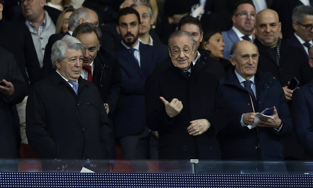 Le président du Real Madrid, Florentino Pérez.
