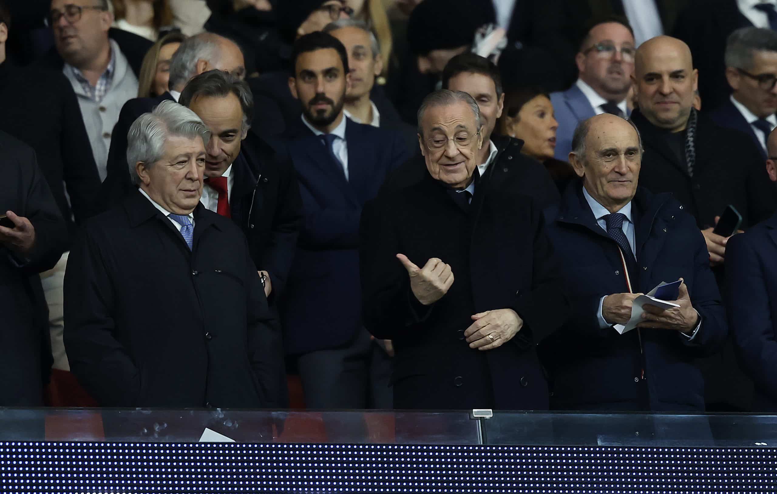 Le président du Real Madrid, Florentino Pérez.