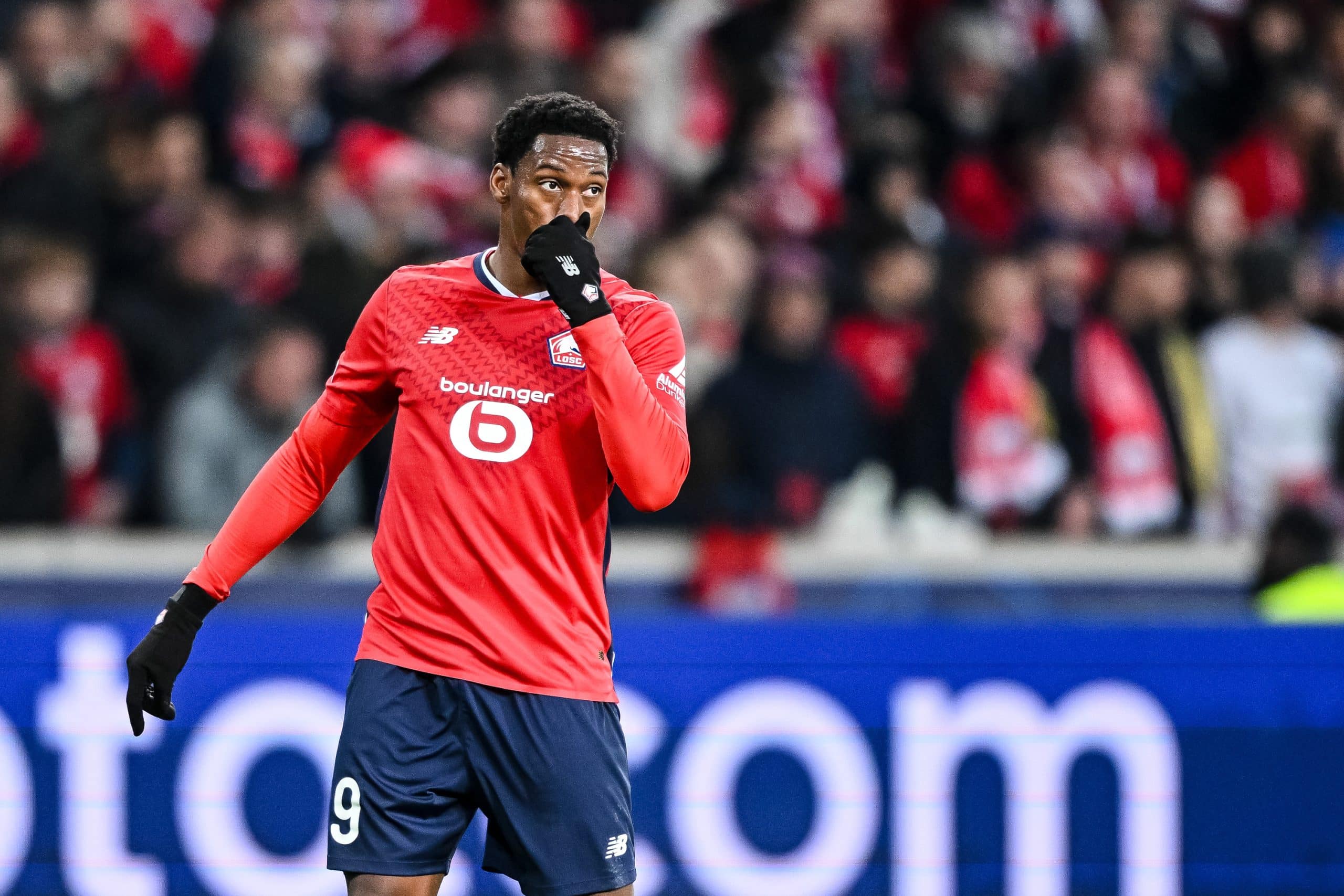 Jonathan David, l'attaquant du LOSC.