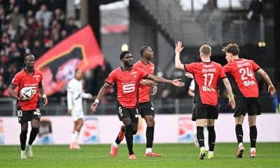 Les joueurs du Stade Rennais