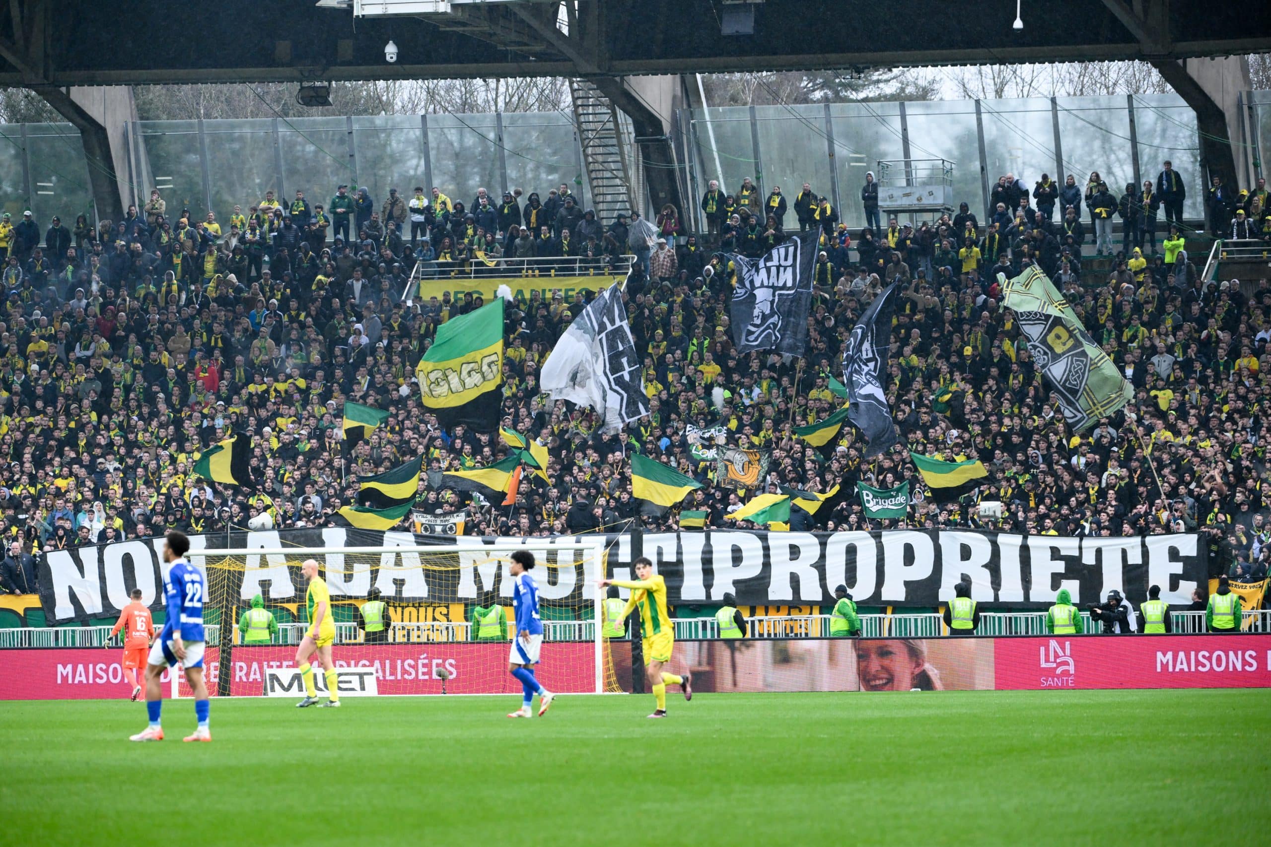 Les supporters du FC Nantes