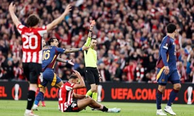 Clément Turpin a pris cher après Athletic Bilbao - AS Rome.