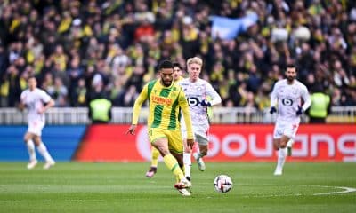 Jean-Charles Castelletto lors du match entre le FC Nantes et le LOSC.