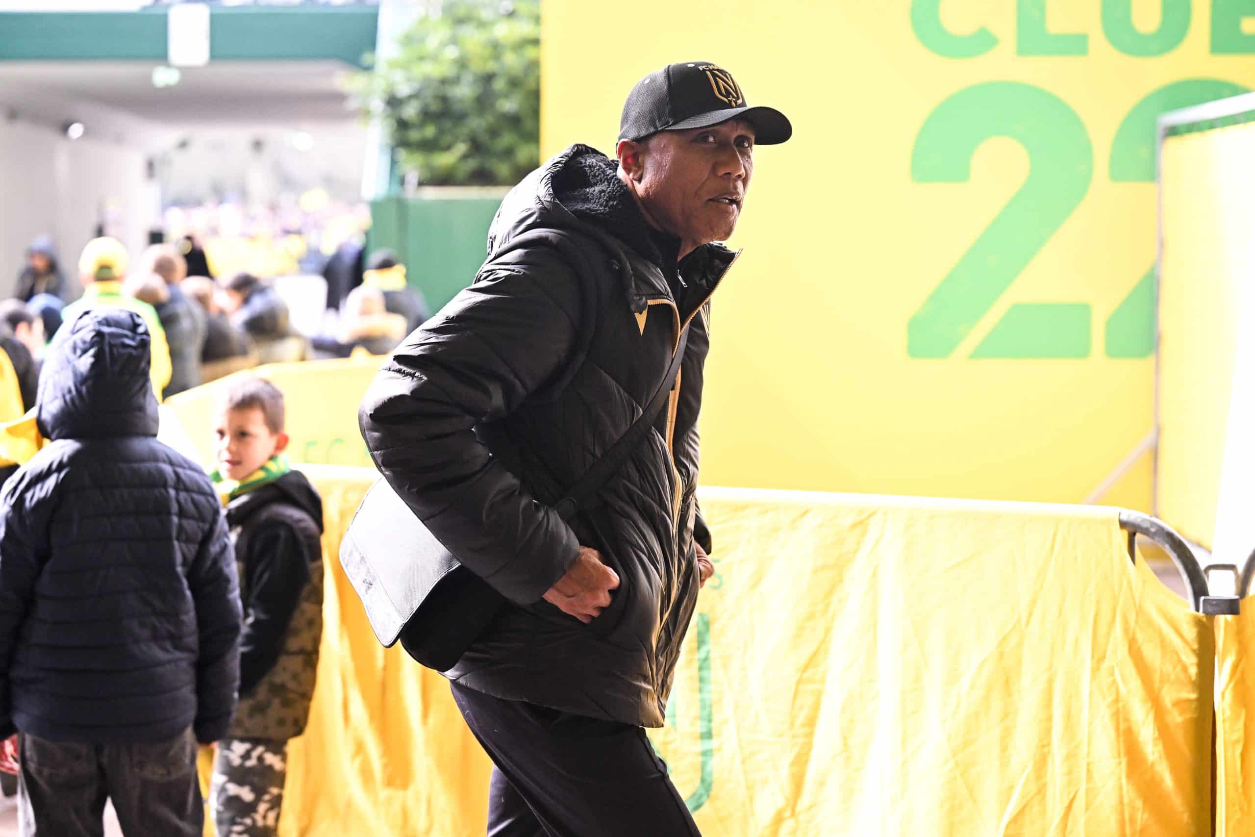 Antoine Kombouaré, l'entraîneur du FC Nantes