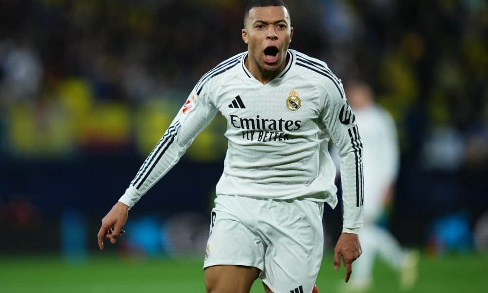 L'attaquant du Real Madrid, Kylian Mbappé.