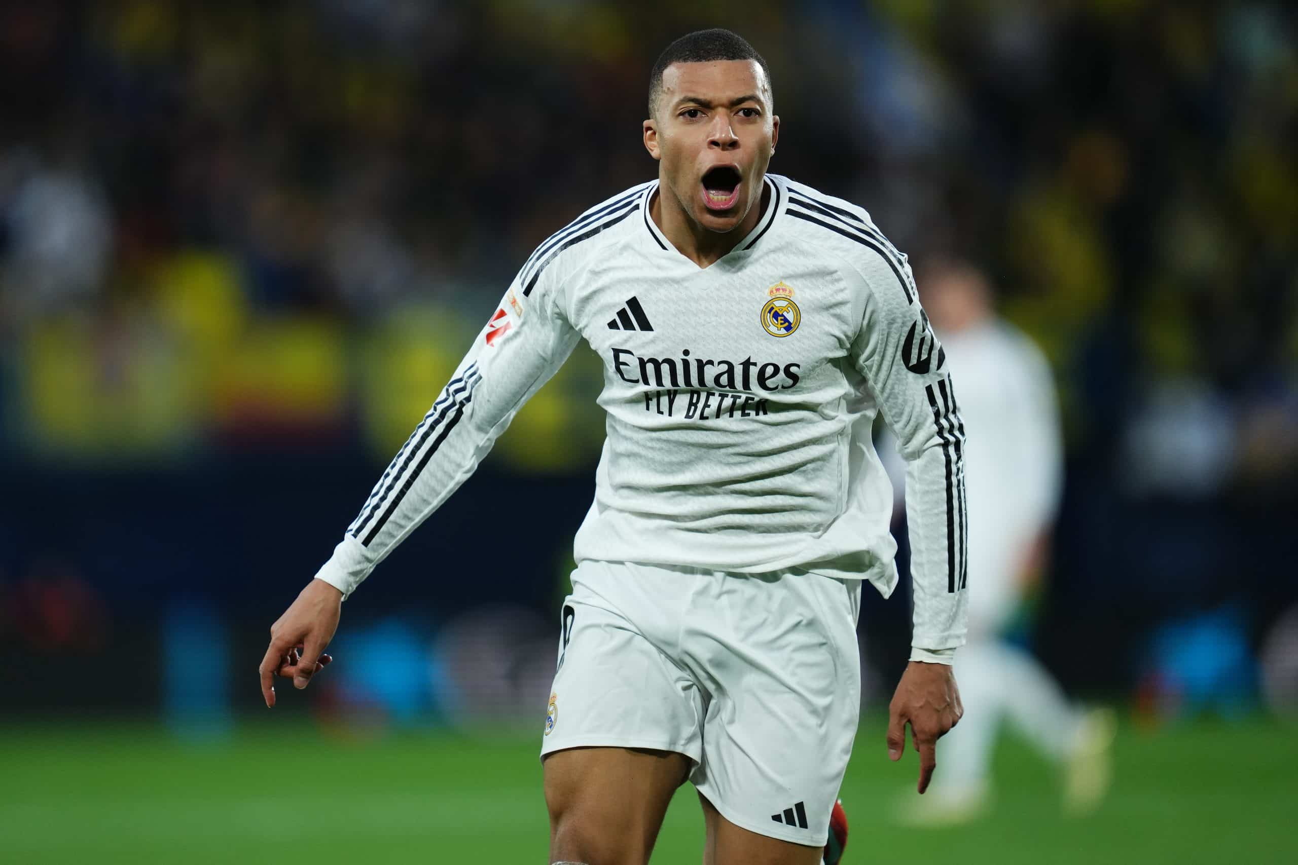 L'attaquant du Real Madrid, Kylian Mbappé.