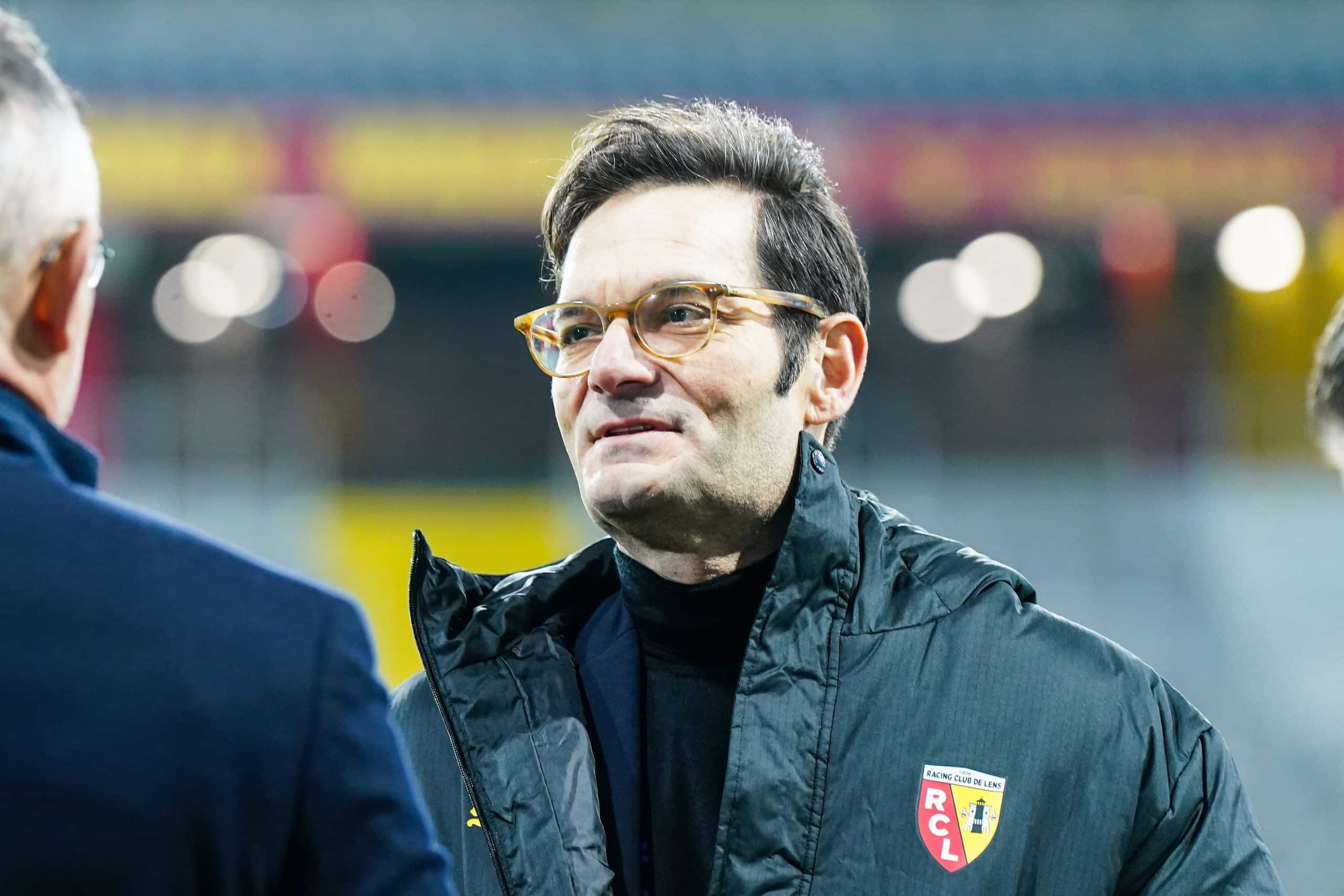 Joseph Oughourlian, le président du RC Lens.