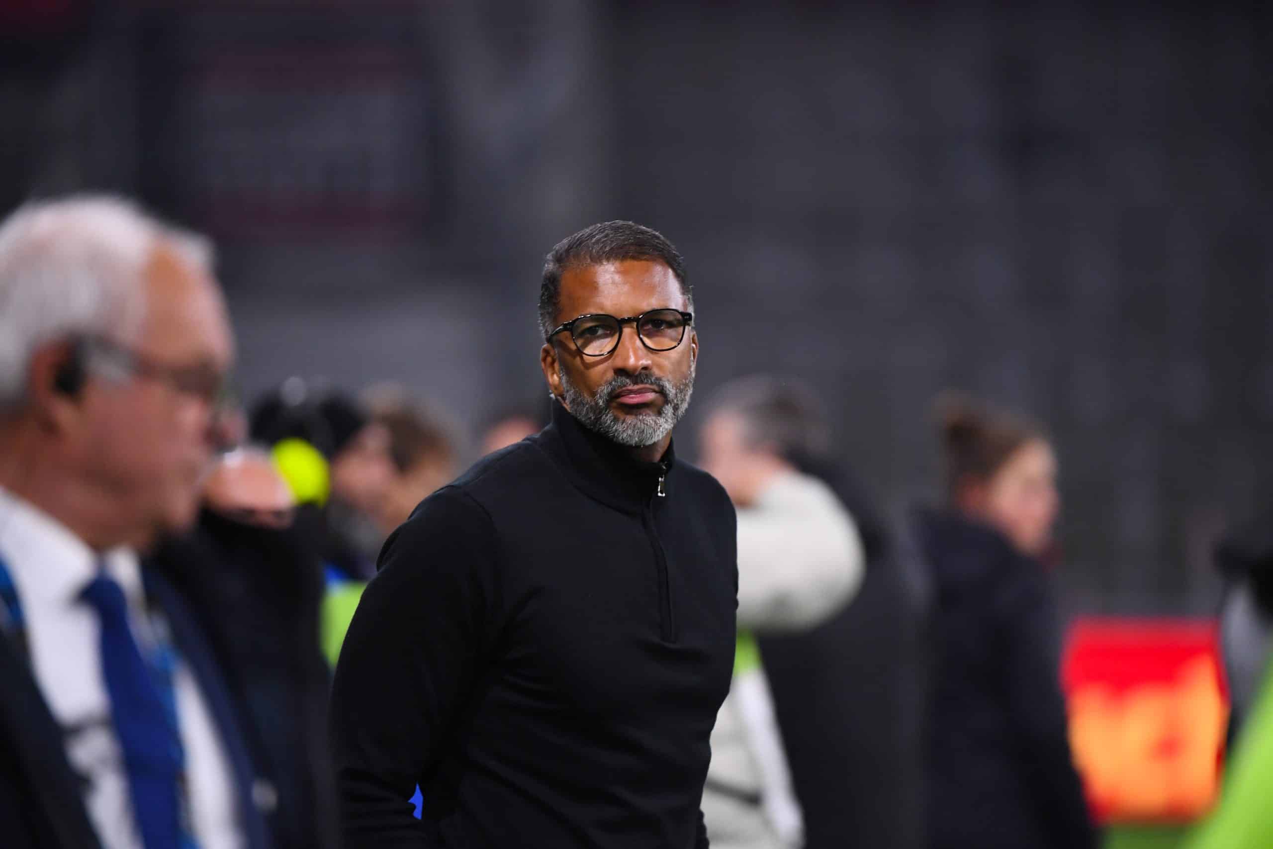 Habib Beye, le coach du Stade Rennais