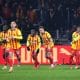 Ruben Aguilar et Neil El Aynaoui aux côtés de leurs coéquipiers du RC Lens
