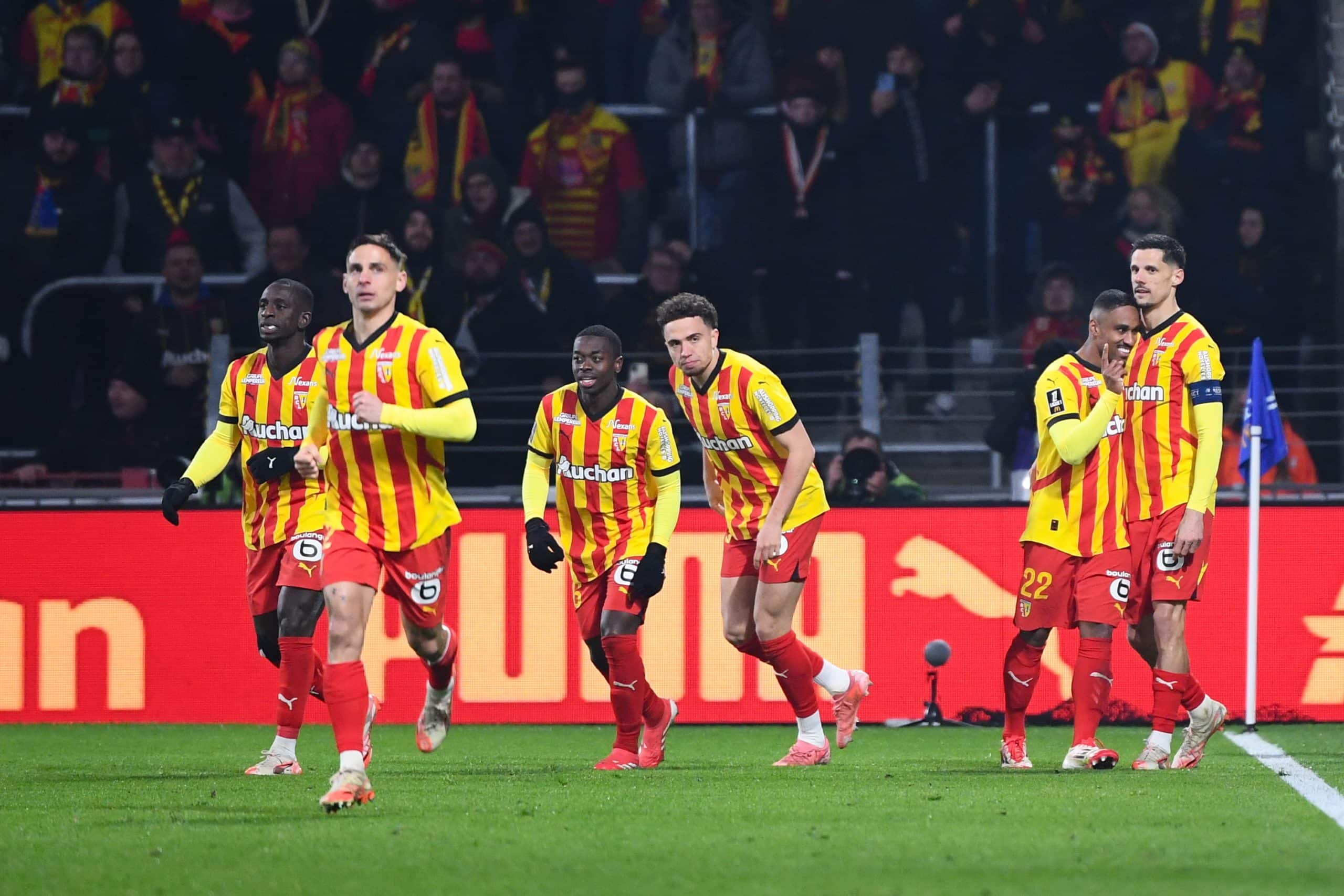 Les joueurs du RC Lens