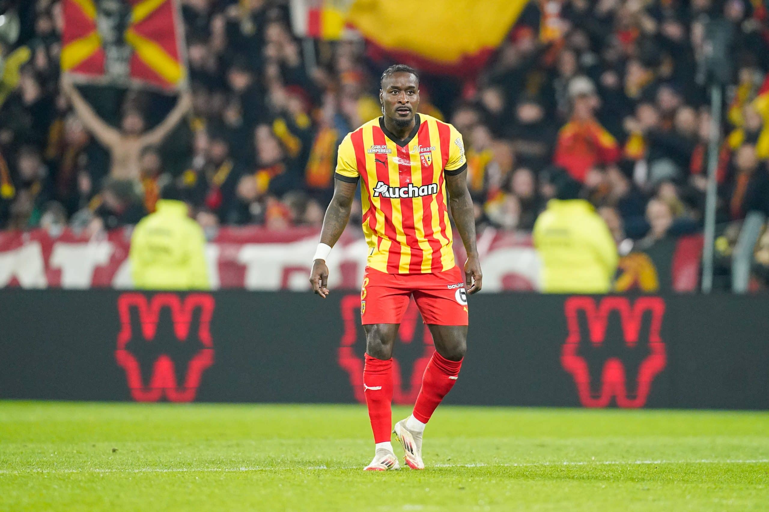 L'attaquant du RC Lens M'Bala Nzola