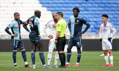 Bastien Dechepy lors du match OL - Le Havre.