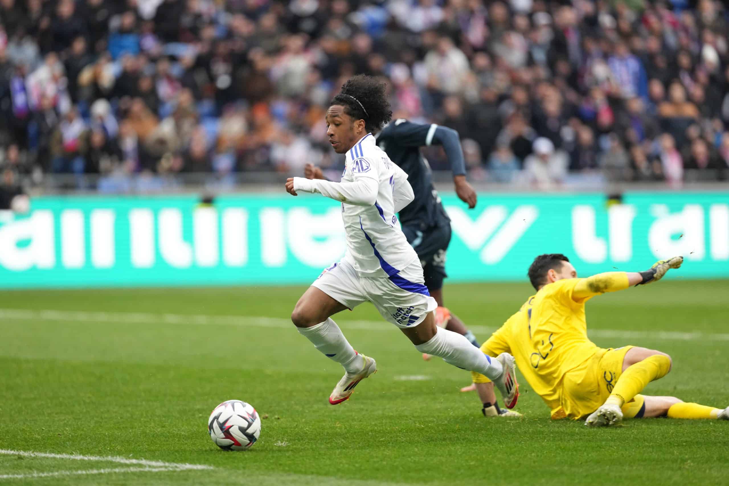 Malick Fofana a contribué à retourner la rencontre OL - Le Havre.