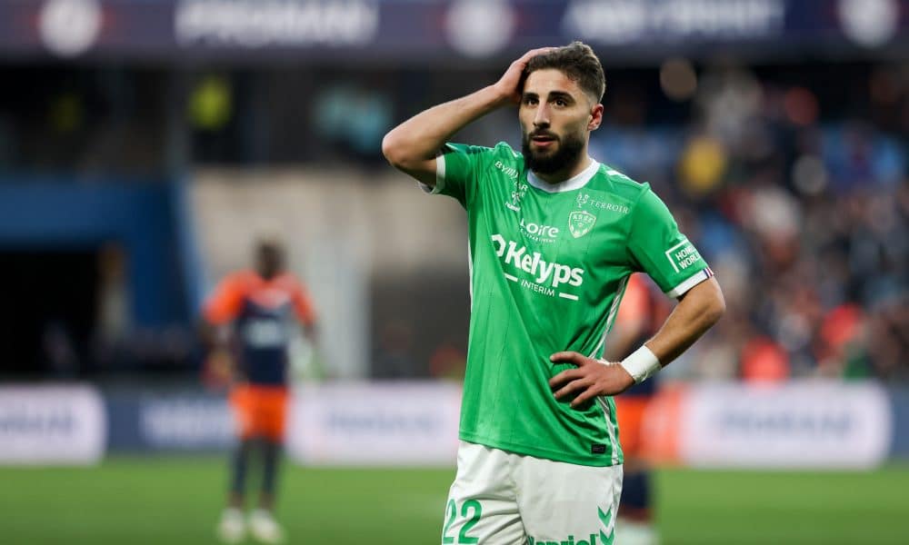 Zuriko Davitashvili a pris un coup de massue à l'ASSE.