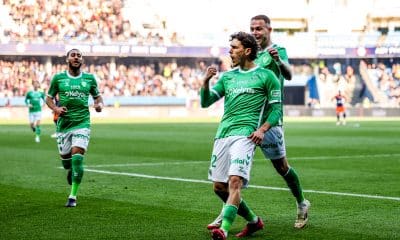 Lucas Stassin, l'attaquant de l'ASSE.