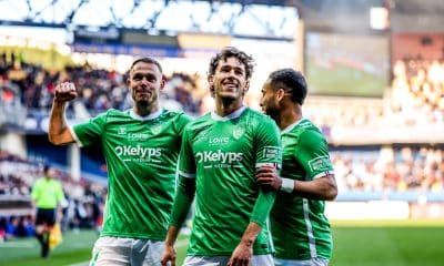 Lucas Stassin, le héros de l'ASSE à Montpellier.