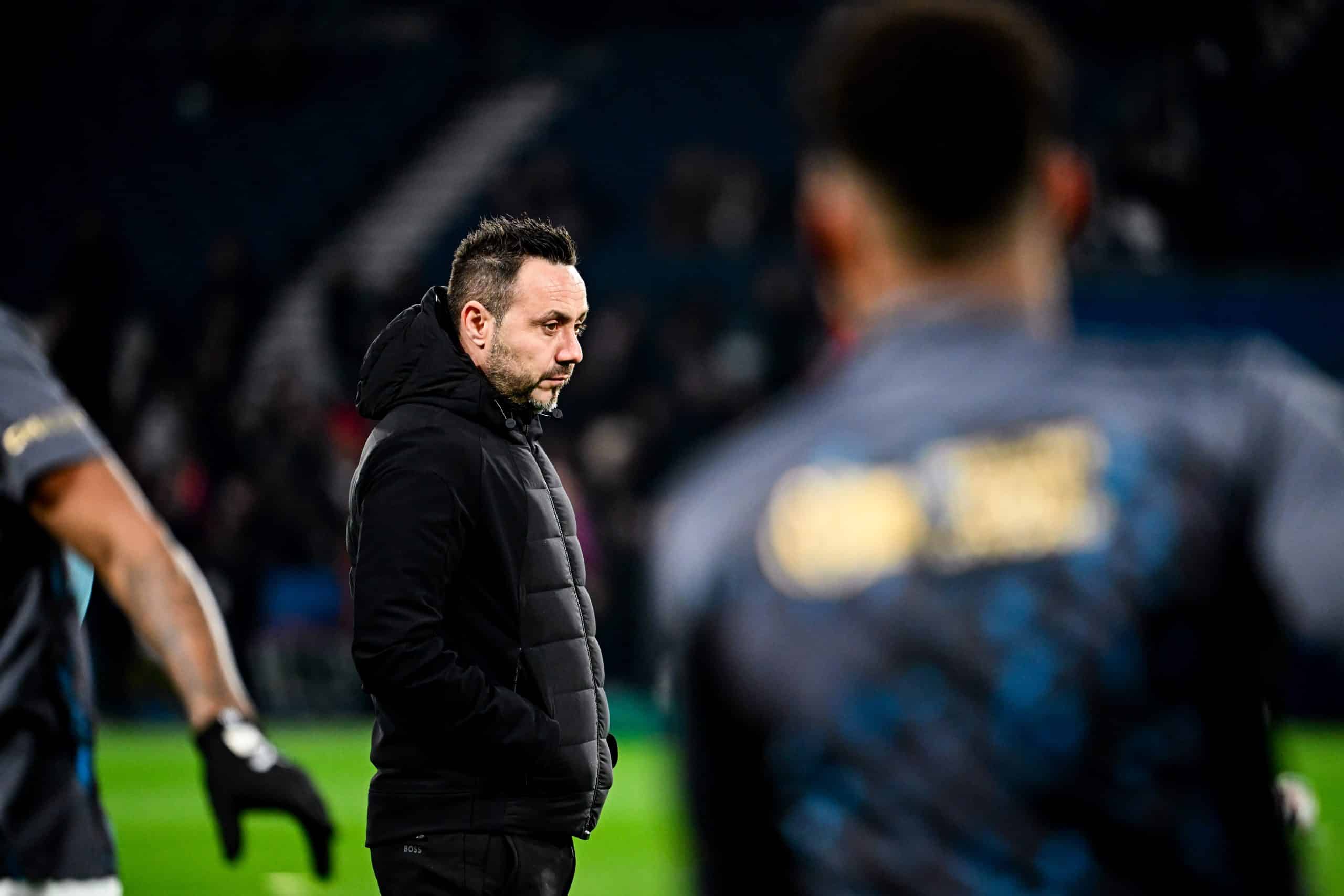 Roberto De Zerbi, le coach de l'OM
