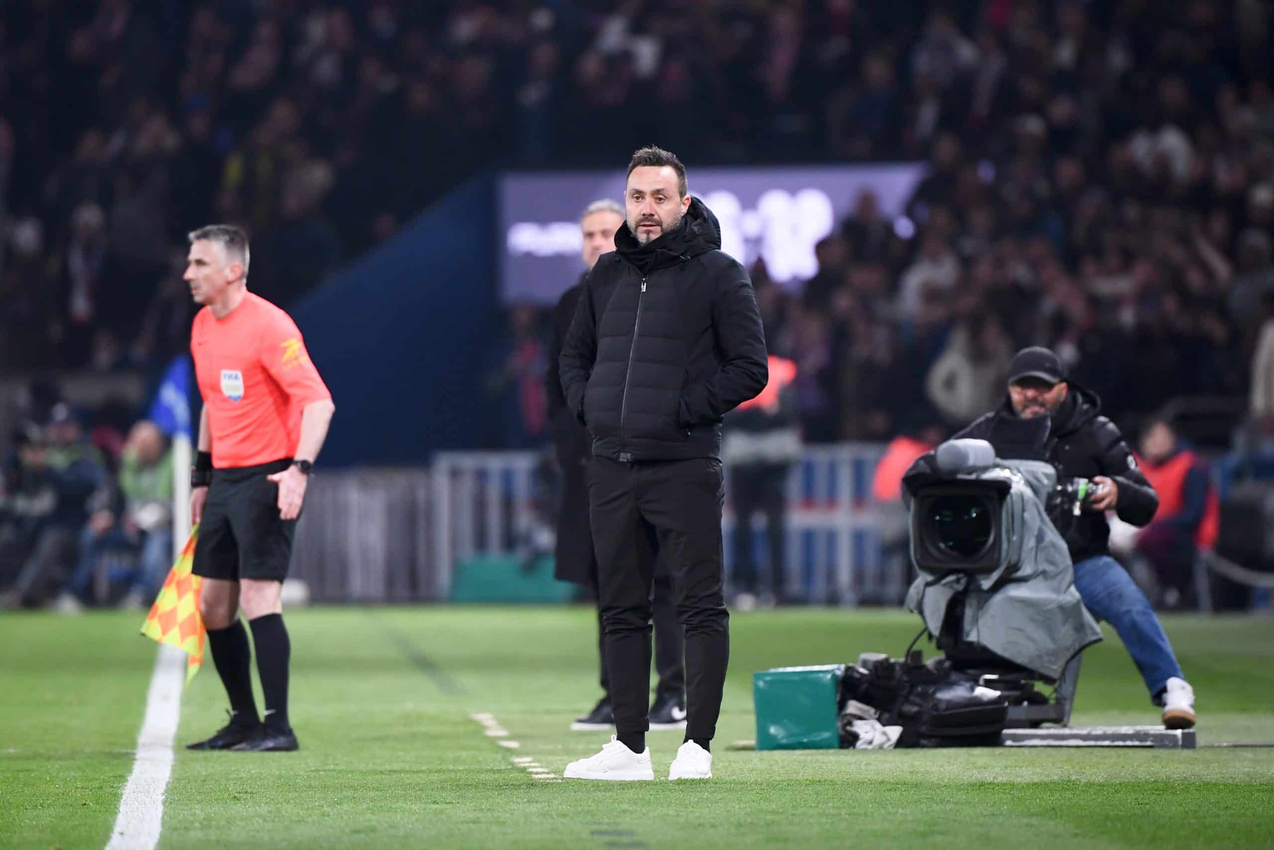 Roberto De Zerbi, le coach de l'OM