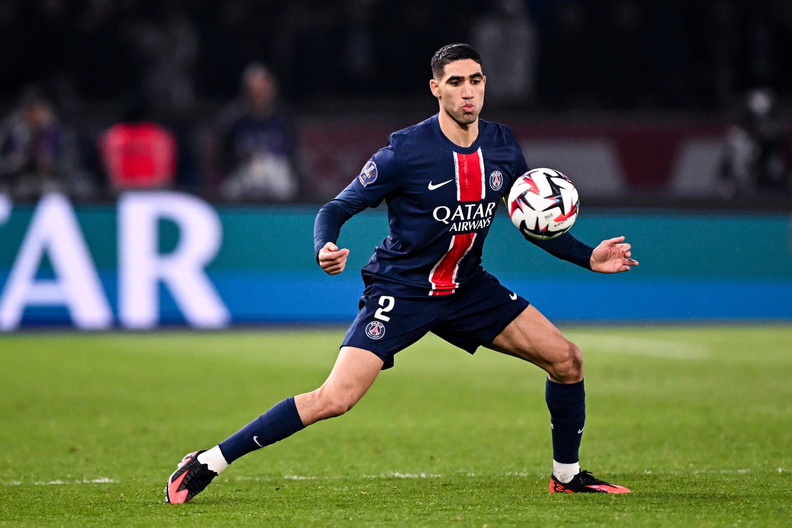 Le défenseur du PSG, Achraf Hakimi.