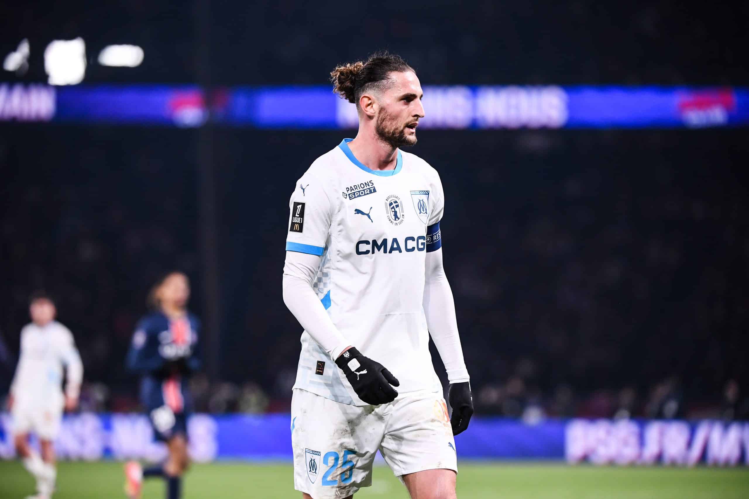 Adrien Rabiot lors de PSG - OM