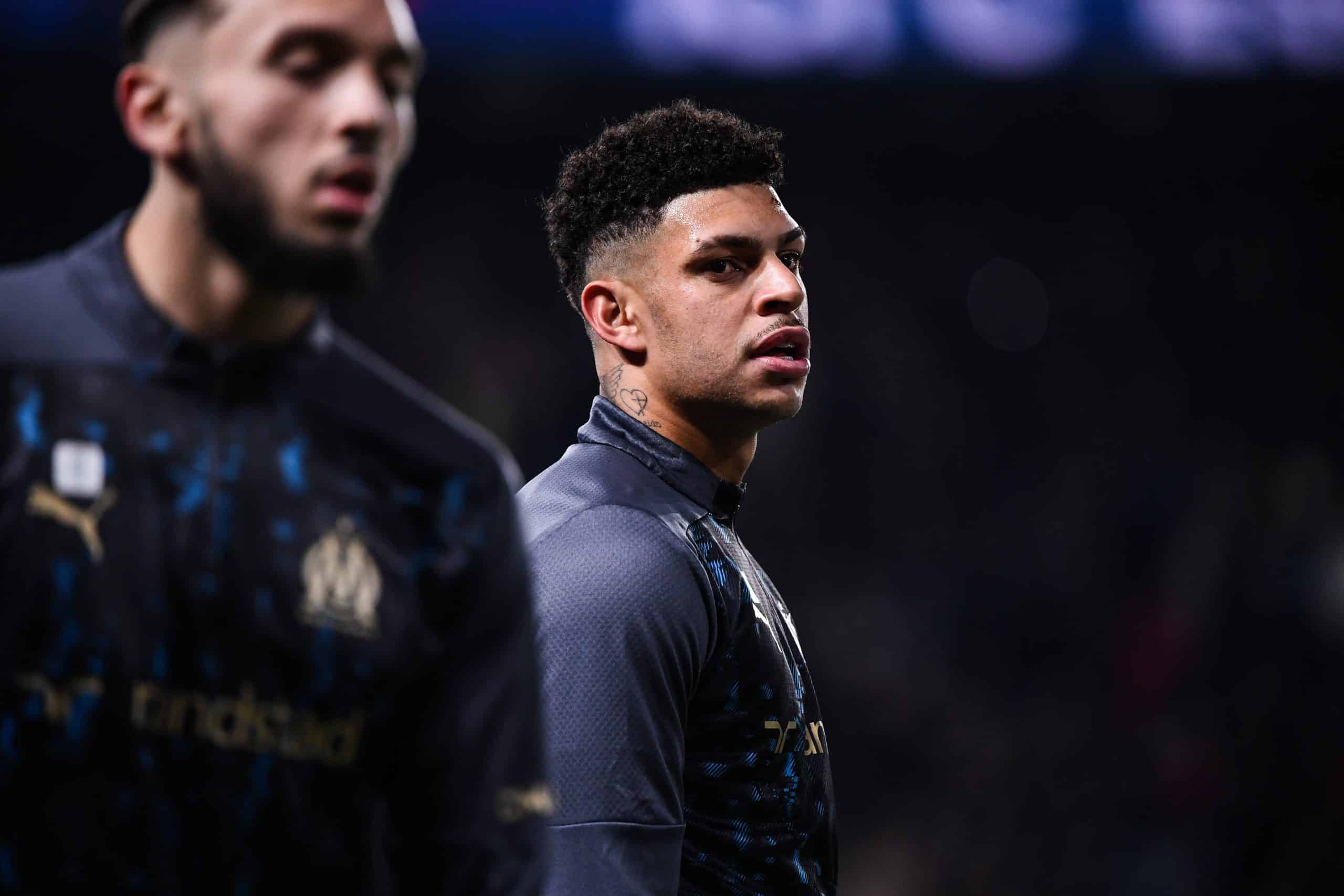 Luis Henrique, l'ailier de l'OM, est dans le dur.