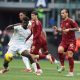 Le milieu de terrain de la Roma, Leandro Paredes.
