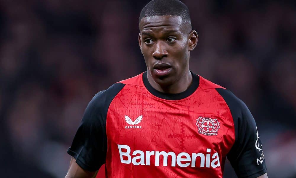 Nordi Mukiele sous le maillot du Bayer Leverkusen