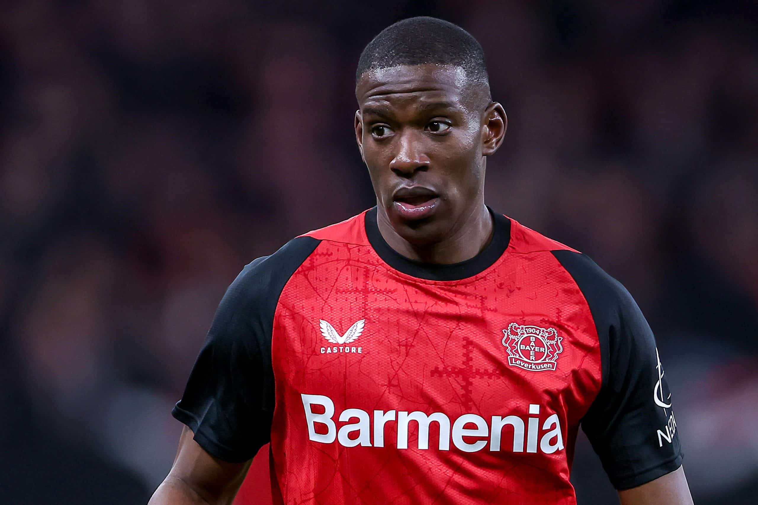 Nordi Mukiele sous le maillot du Bayer Leverkusen