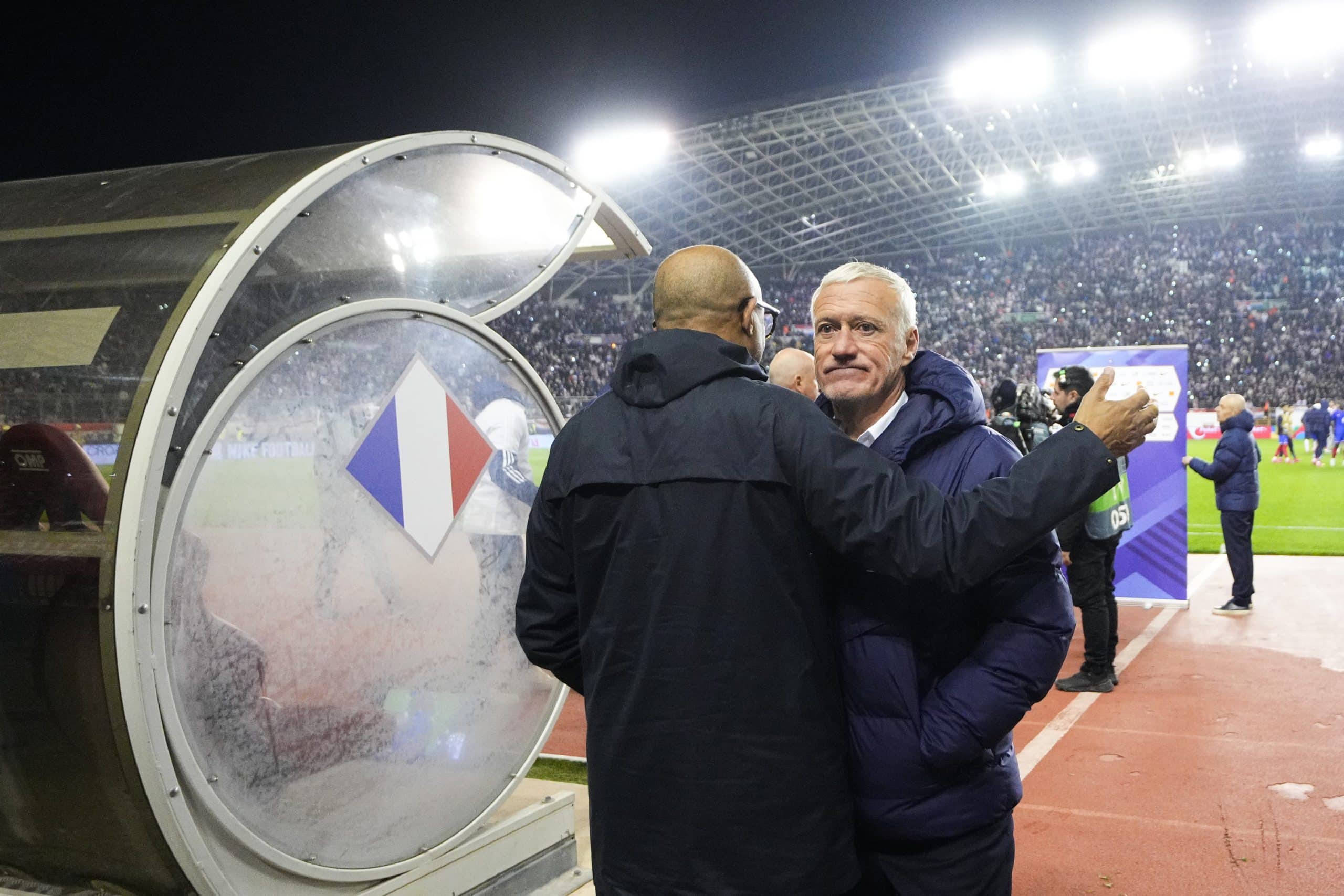 Didier Deschamps, le sélectionneur de l'équipe de France.