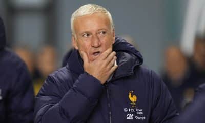 Didier Deschamps en équipe de France.