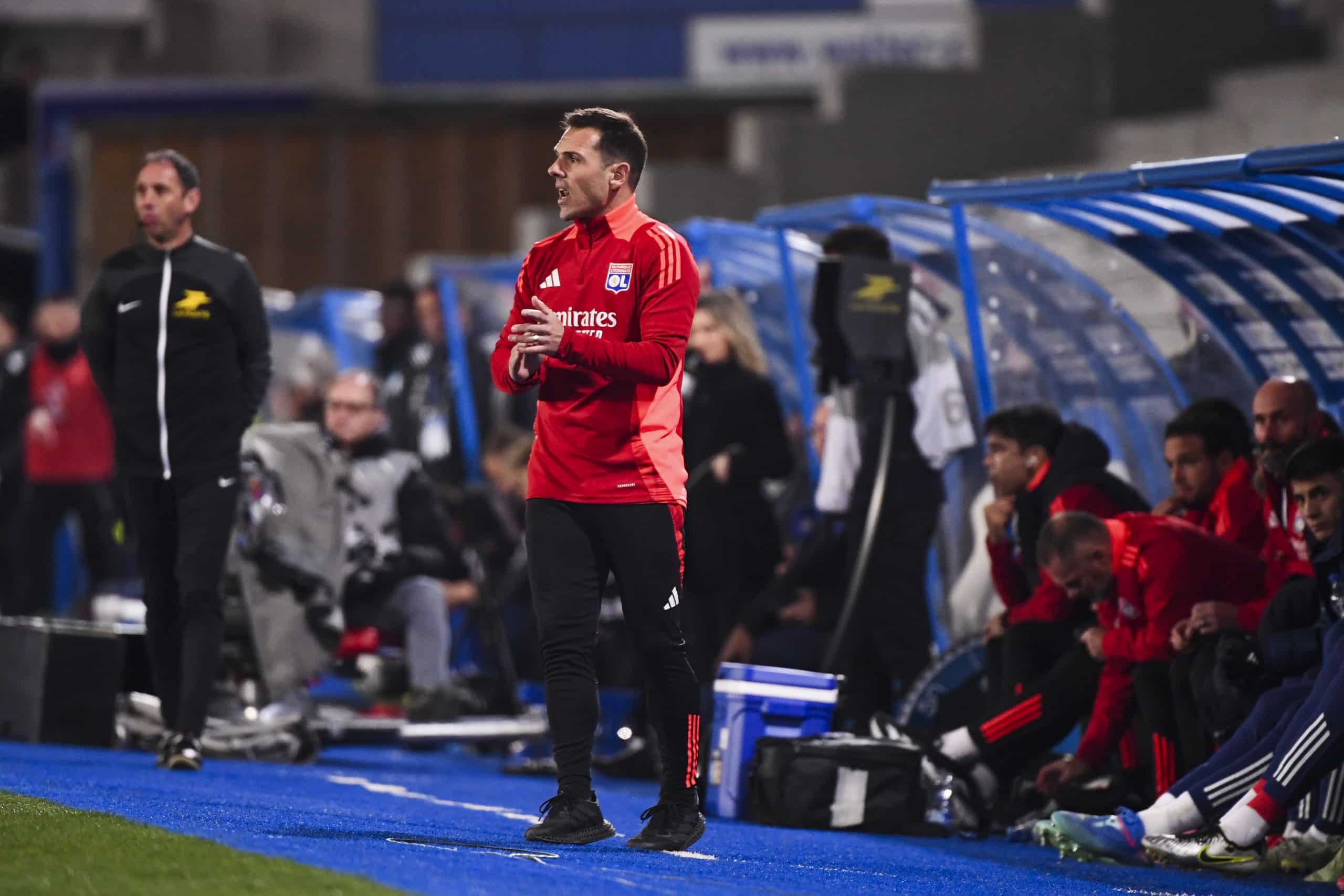 Jorge Maciel, le coach par intérim de l'OL.