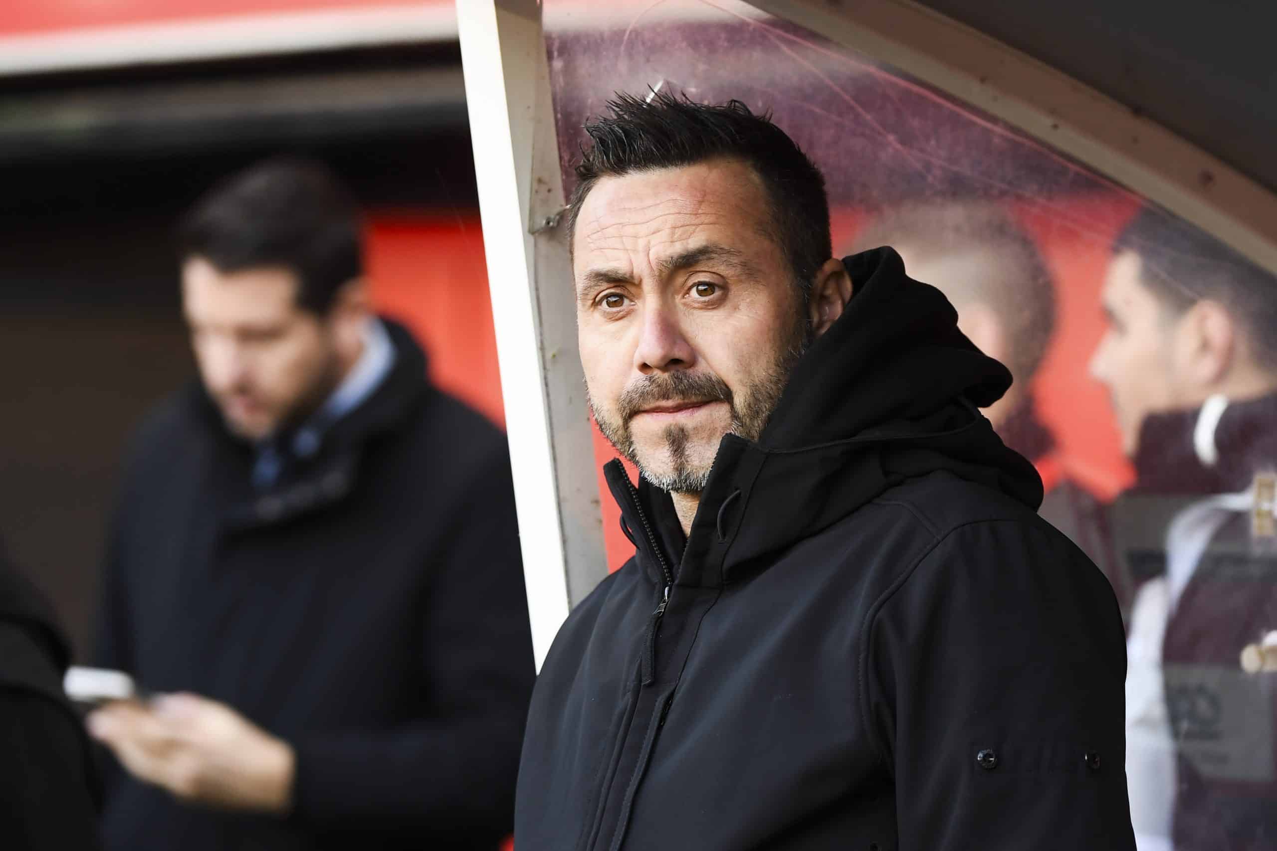 Roberto De Zerbi, le coach de l'OM.