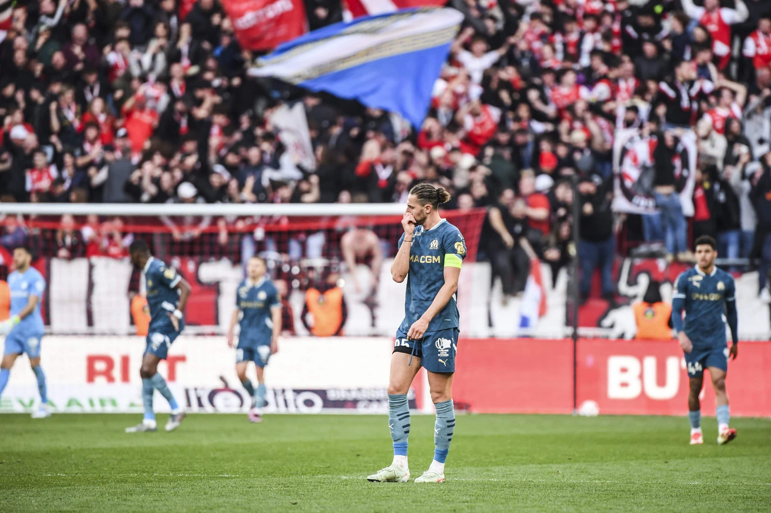 Adrien Rabiot lors de Reims - OM
