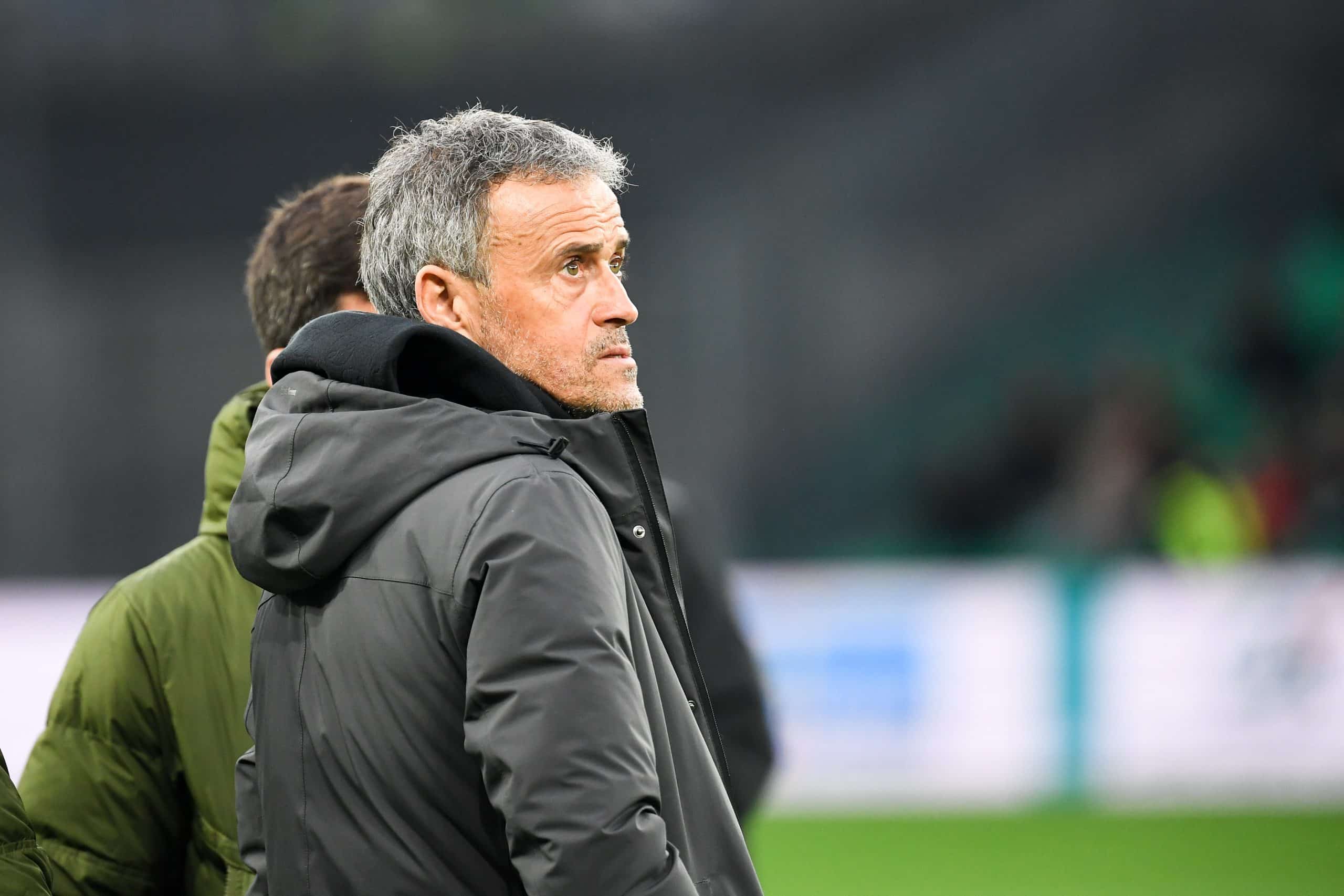 Luis Enrique, le coach du PSG.