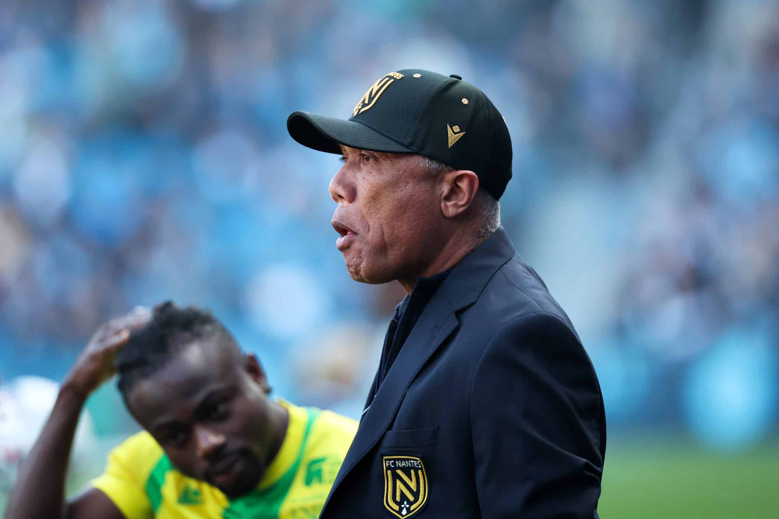 L'entraîneur du FC Nantes, Antoine Kombouaré.