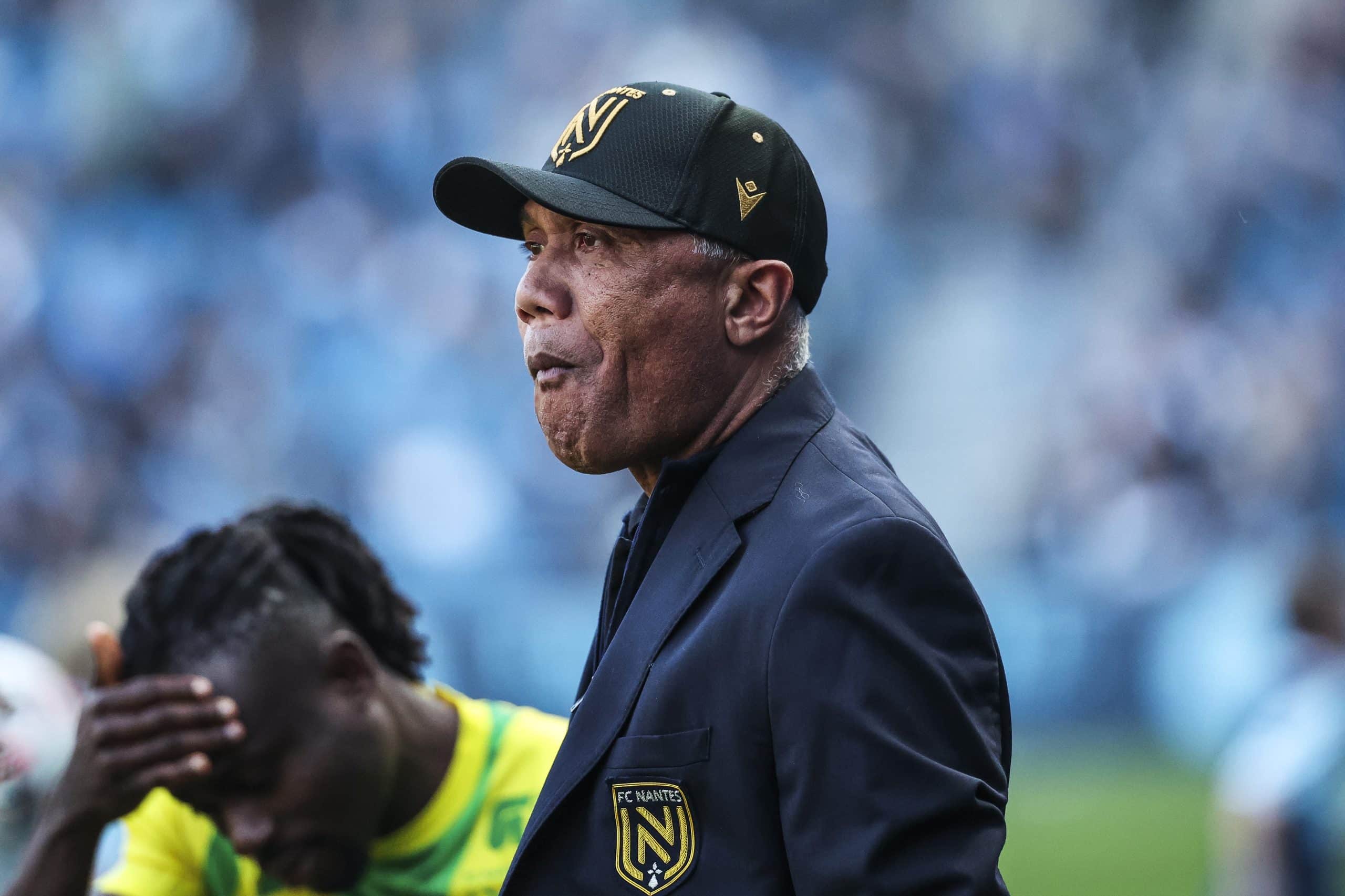 Antoine Kombouaré, l'entraîneur du FC Nantes