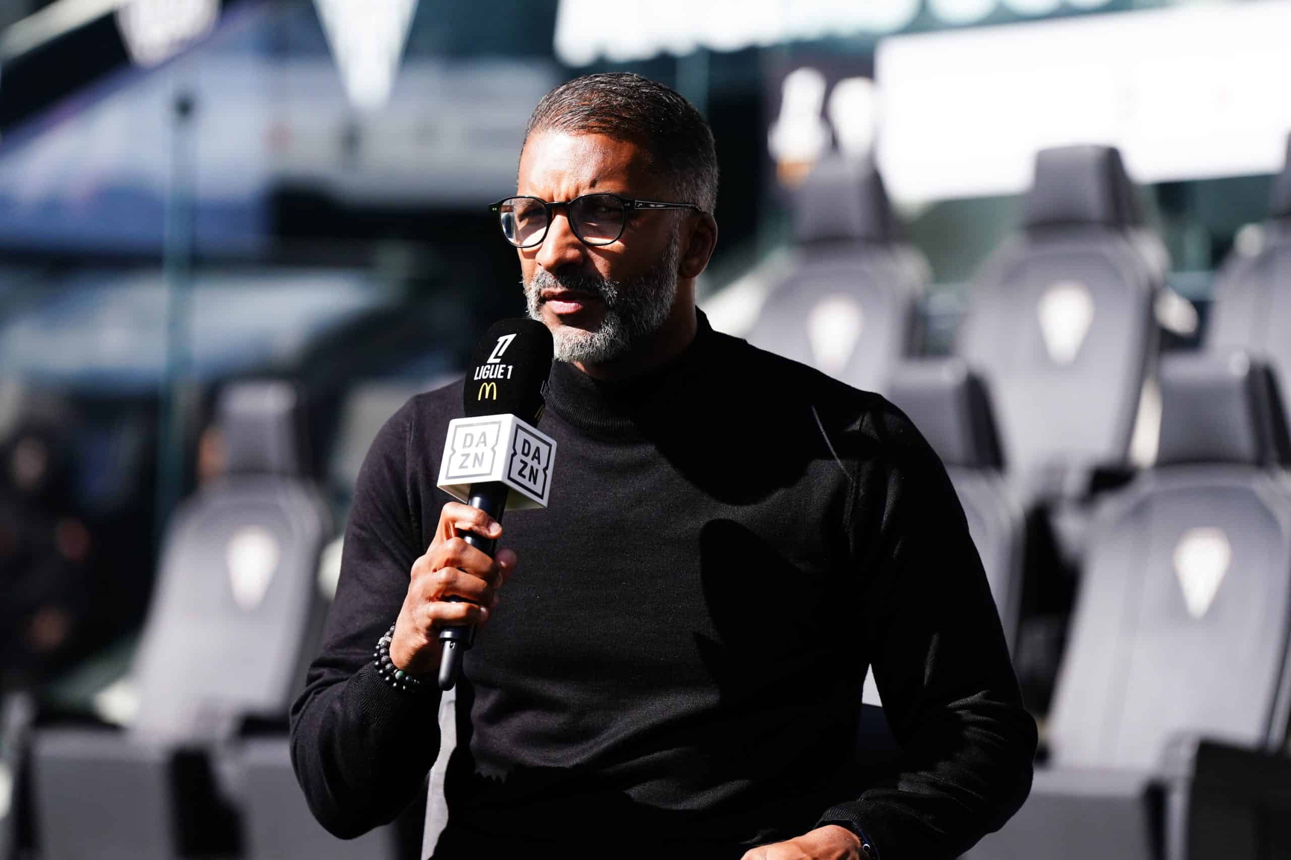 Habib Beye, le coach du Stade Rennais