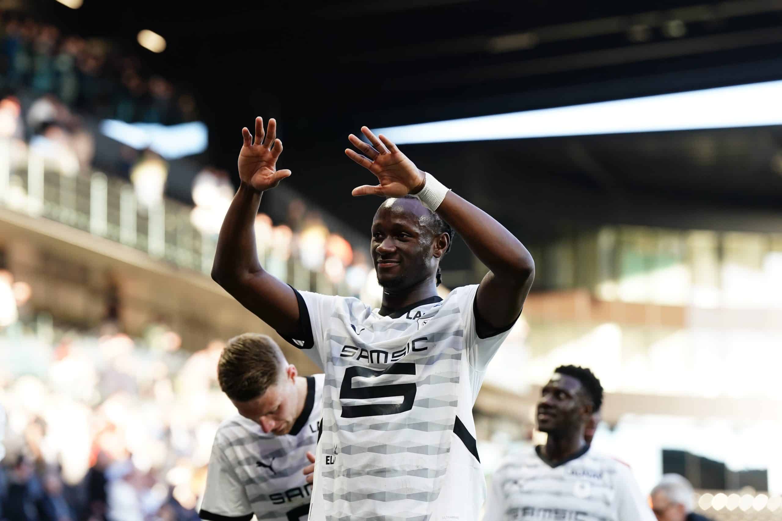 Ismaël Koné, le milieu du Stade Rennais prêté par l'OM.