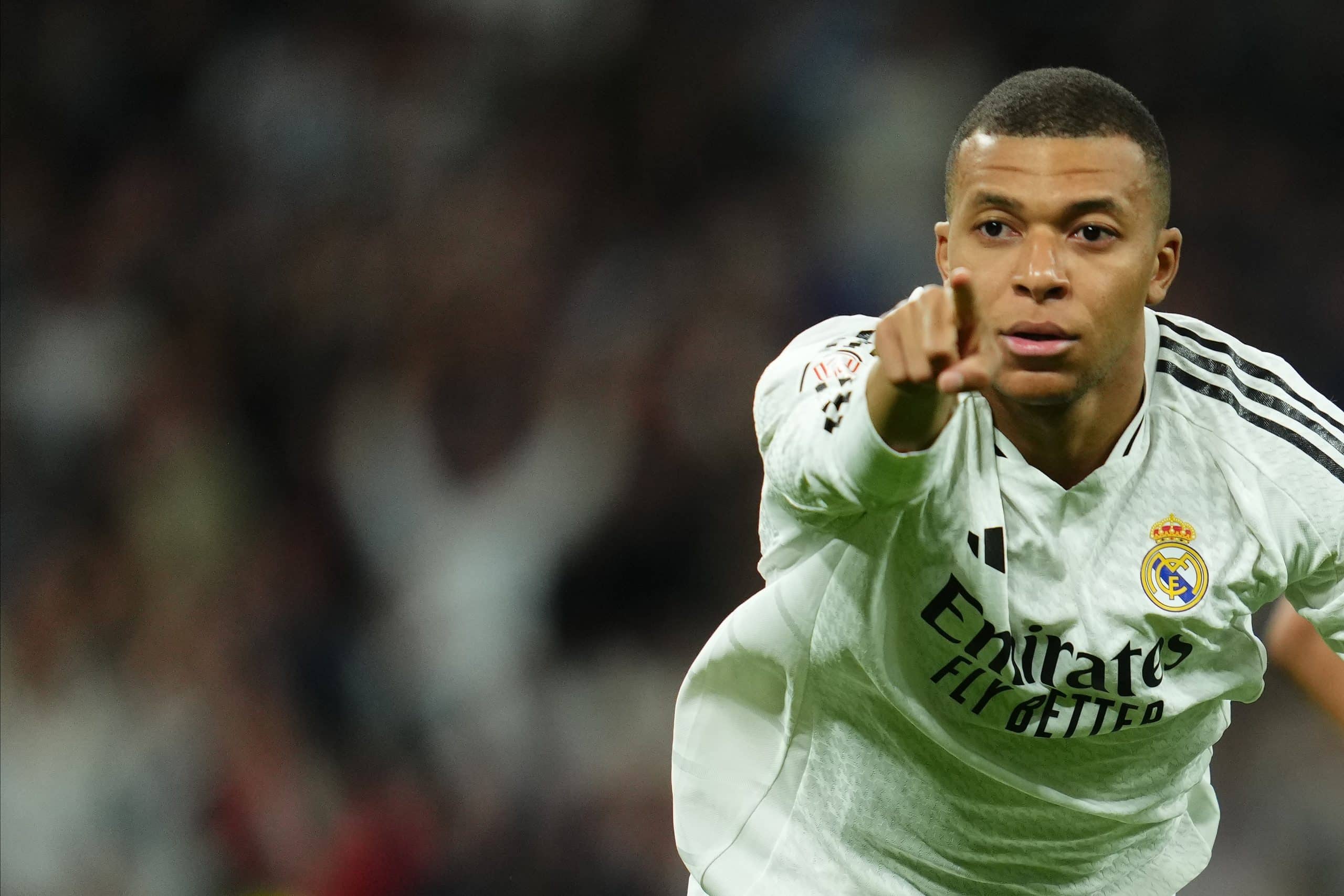 L'attaquant du Real Madrid, Kylian Mbappé